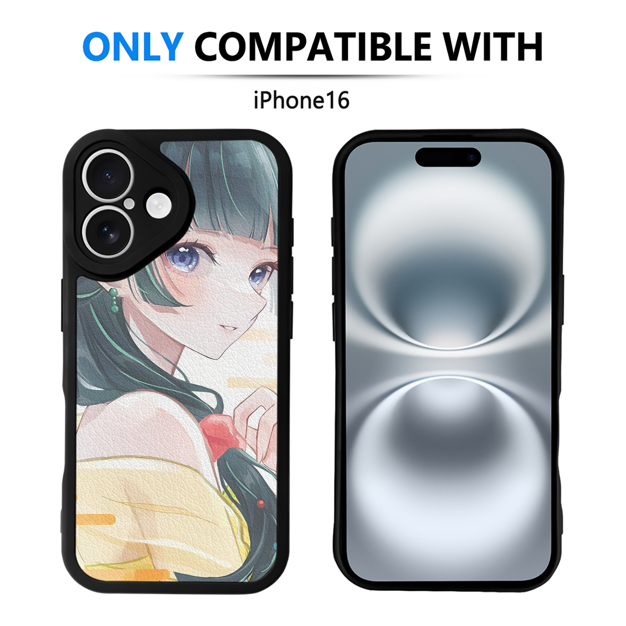 薬屋のひとりごと The Apothecary Diaries 【iPhone 16シリーズ対応】シリコンスマホケース（レザー調） 材質：シリコン